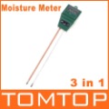 3-in-1 Garden Light Luxmeter & PH Meter Soil Moisture Tester